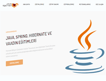 Tablet Screenshot of java-egitimleri.com